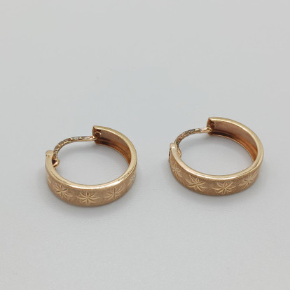 Korvakorut, 14k kultaa