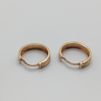Korvakorut, 14k kultaa