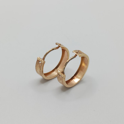 Korvakorut, 14k kultaa