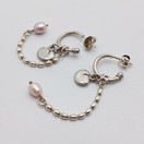 Earrings, Vanamo, Kalevala Koru, silver