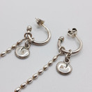 Earrings, Vanamo, Kalevala Koru, silver