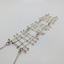 Kaulakoru, design Kaija Aarikka, hopeoitu