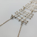 Kaulakoru, design Kaija Aarikka, hopeoitu