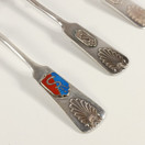 Suojeluskuntalusikka 3kpl, hopeaa