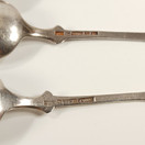 Suojeluskuntalusikka 3kpl, hopeaa