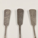 Suojeluskuntalusikka 3kpl, hopeaa