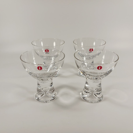 Tapio lasi 4kpl, design Tapio Wirkkala