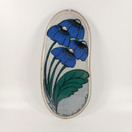 Decorative tile, Umbrella flowers, Arabia, Heljä Liukko-Sundström