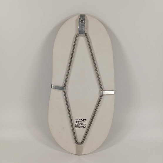 Decorative tile, Umbrella flowers, Arabia, Heljä Liukko-Sundström