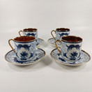 Mokkakuppi 4kpl, She-Foo, Arabia