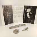 Hopeatinakoruja, design Rauha Eklund