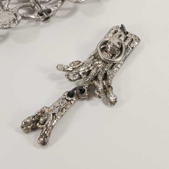 Hopeatinakoruja, design Rauha Eklund