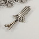 Hopeatinakoruja, design Rauha Eklund