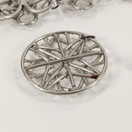 Hopeatinakoruja, design Rauha Eklund