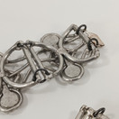 Hopeatinakoruja, design Rauha Eklund