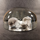 Taidelasi, Rantakivet, sign. Helena Tynell, Riihimäen Lasi Oy