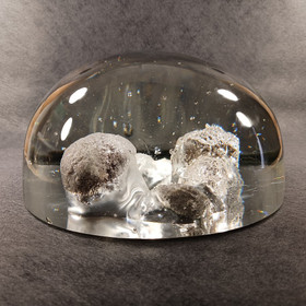 Taidelasi, Rantakivet, sign. Helena Tynell, Riihimäen Lasi Oy