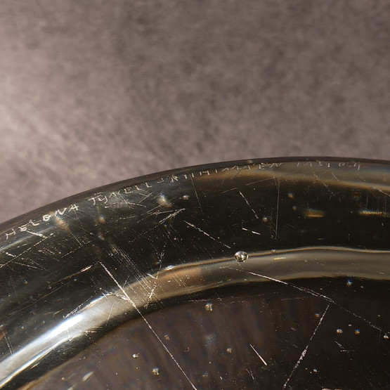 Taidelasi, Rantakivet, sign. Helena Tynell, Riihimäen Lasi Oy