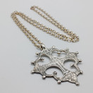 Kaulakoru, Vienalainen risti, hopeaa