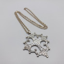 Kaulakoru, Vienalainen risti, hopeaa