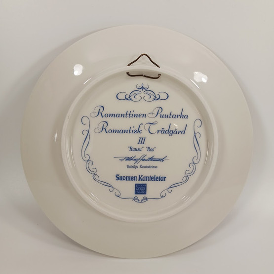 Seinälautanen, Arabia, Romanttinen Puutarha, Ruusu, Ros