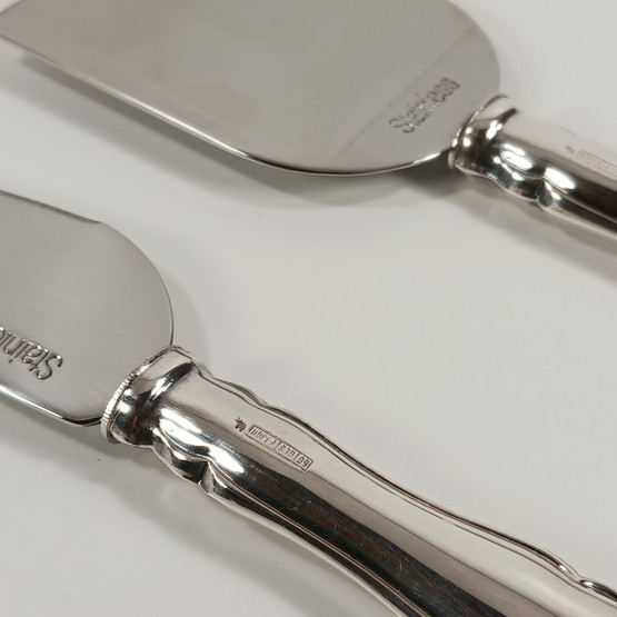 Juustosetti, Chippendale, hopeaa