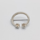 Brooch, Jyväskylän solki, Kalevala Koru, silver
