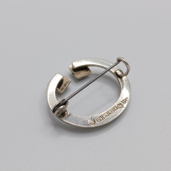 Brooch, Jyväskylän solki, Kalevala Koru, silver