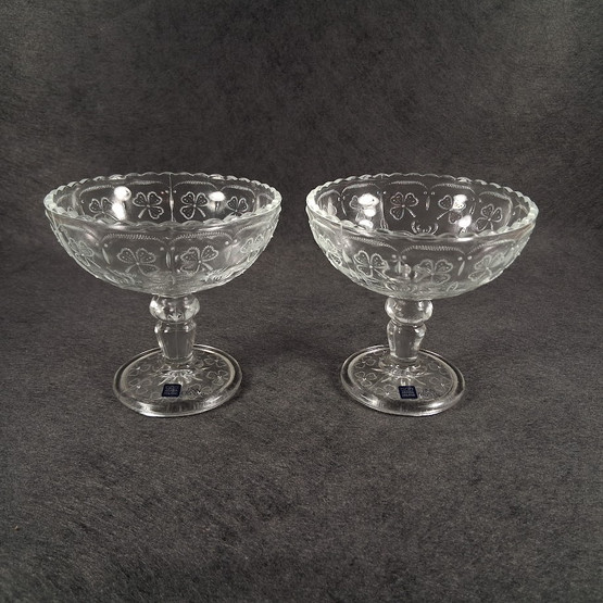 Jälkiruokamalja 2kpl, Apila