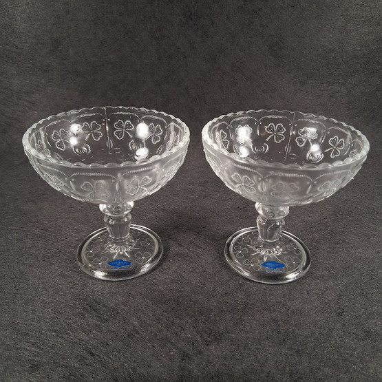 Jälkiruokamalja 2kpl, Apila