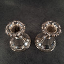 Kynttilänjalka 2kpl, hopeaa