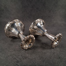 Kynttilänjalka 2kpl, hopeaa