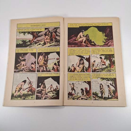 Sarjakuva, Maailma Kuvina, n:o 12, Kautta ajan ja avaruuden