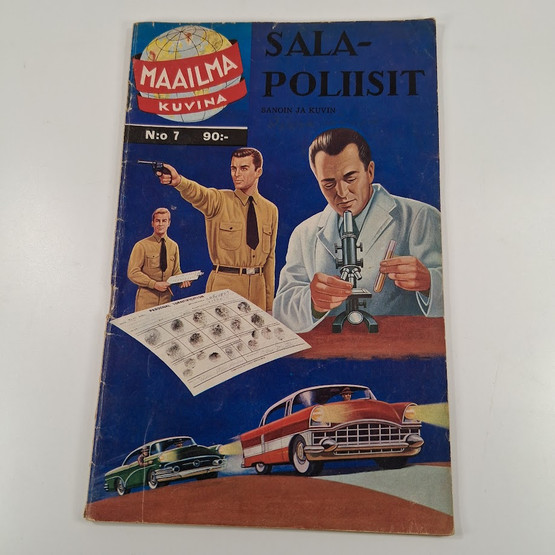 Sarjakuva, Maailma Kuvina, n:o 7, Salapoliisit