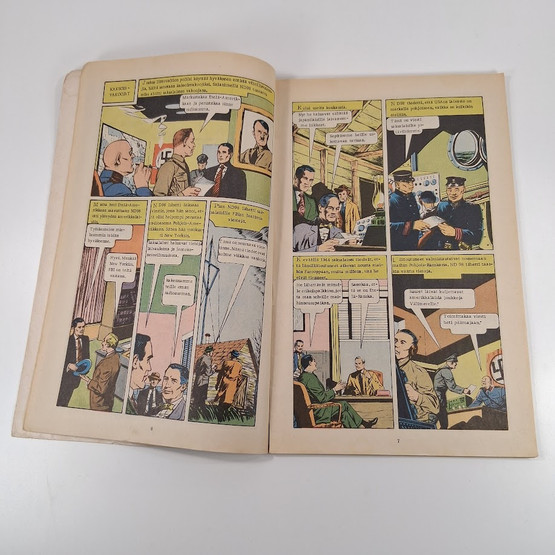 Sarjakuva, Maailma Kuvina, n:o 7, Salapoliisit