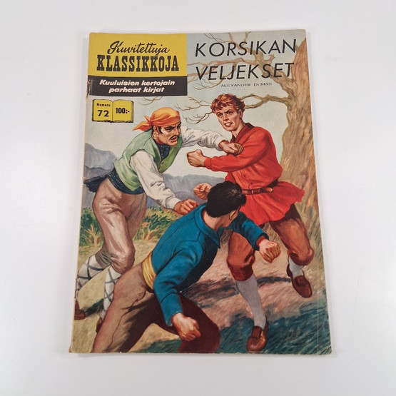 Sarjakuva, Kuvitettuja Klassikkoja n:o 72, Korsikan veljekset