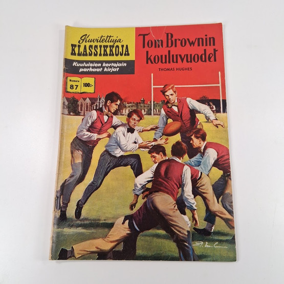 Sarjakuva, Kuvitettuja Klassikkoja n:o 87, Tom Brownin kouluvuodet