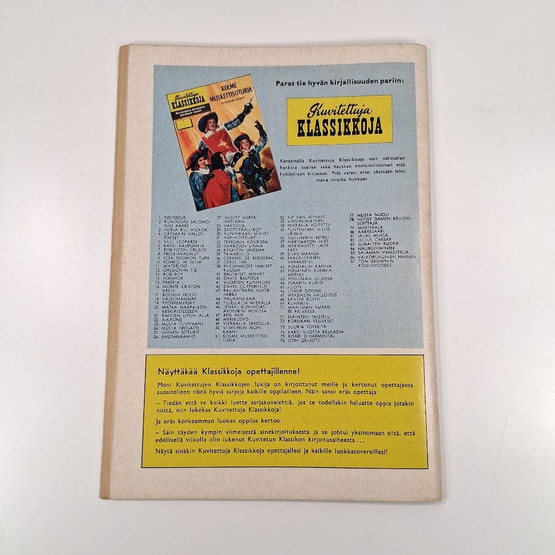 Sarjakuva, Kuvitettuja Klassikkoja n:o 87, Tom Brownin kouluvuodet