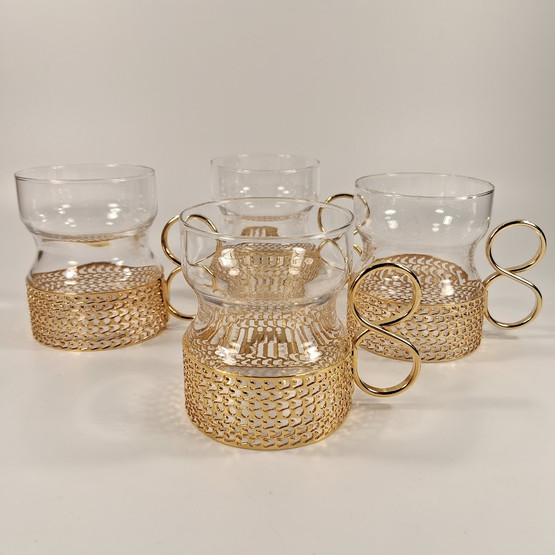 Lasi 4kpl, Tsaikka, design Timo Sarpaneva