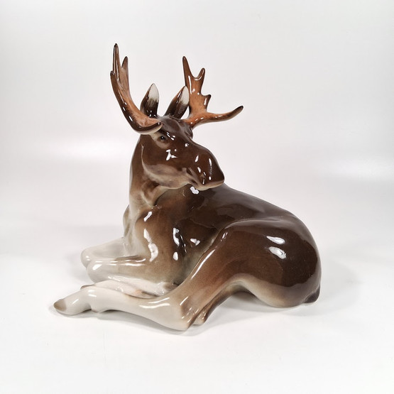 Figuuri, Hirvi, Imperial Porcelain, St. Petersburg