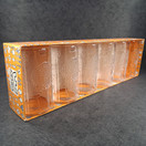 Juomalasi 6kpl, Flora, Arabia, design Oiva Toikka