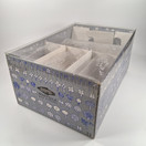 Kaadin ja 6 juomalasia, Flora, design Oiva Toikka