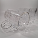 Kaadin ja 6 juomalasia, Flora, design Oiva Toikka