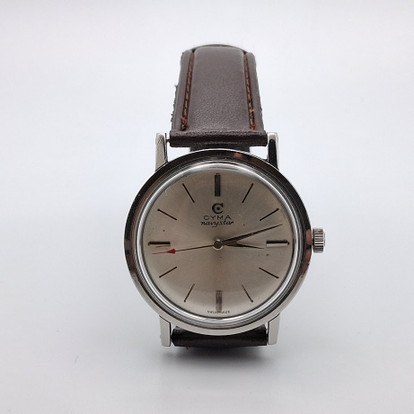 Rannekello, Cyma Navystar, automatic Cymaflex