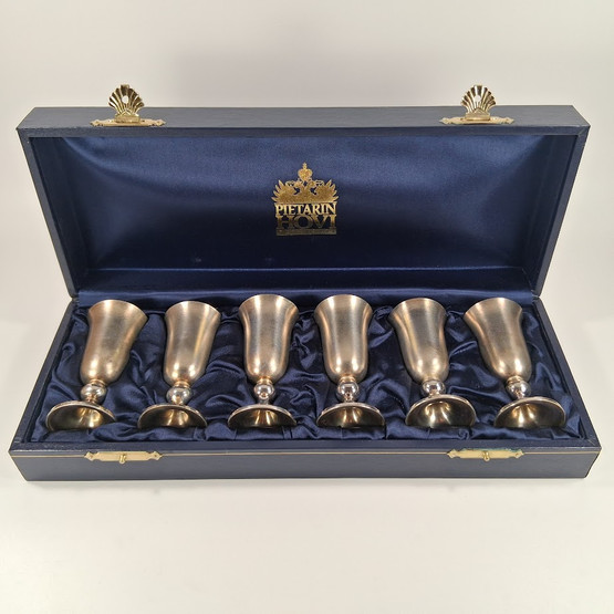 Hopeapikarit 6 kpl, Pietarin Hovi, Peters Hov