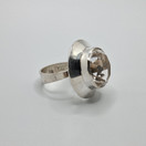 Sormus, design E. Granit, hopeaa