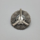 Ampumamerkki, pistooli, hopeaa v. 1927