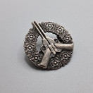 Ampumamerkki, pistooli, hopeaa v. 1927