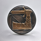 Ruuvimerkki, Suojeluskunta 1. luokan harrastusmerkki, hopeaa v. 1935