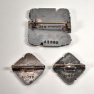 Rintamerkki 3kpl, Lotta-Svärd, hopeaa